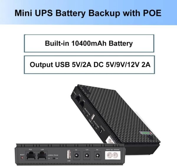 Small Auto Ups Mini UPS Battery Backup for Routers – smallups.com